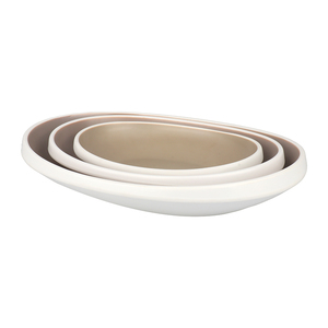 Plato de <span class=keywords><strong>melamina</strong></span> ecológico irrompible con logotipo personalizado, platos para servir en restaurantes, hecho de <span class=keywords><strong>melamina</strong></span> plástica duradera - Product Image 3