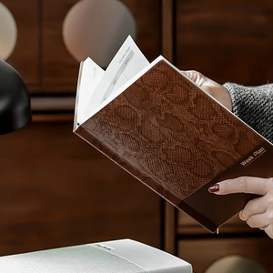 Cuaderno Premium A5 con Diseño de Serpiente, Logotipo Personalizable, Regalo Empresarial de Lujo para Reuniones de Oficina, Apuntes de Trabajo Ejecutivo, Diario - Product Image 5