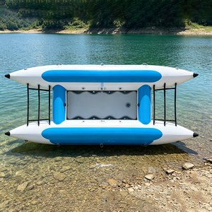 Bateau de rafting gonflable pliable en PVC 1,2 mm pour 8 personnes, certifié CE, de haute qualité, durable et stable, avec garantie d'un an - Product Image 4