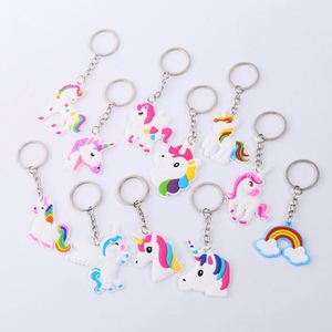 Llavero de Unicornio de Peluche Personalizado 2020, Llavero de Unicornio de PVC Suave y Económico - Product Image 5