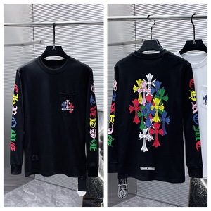 <span class=keywords><strong>T</strong></span>-<span class=keywords><strong>shirt</strong></span> à manches longues pour <span class=keywords><strong>homme</strong></span> en coton peigné de haute qualité, style streetwear, blocs de couleur, manches raglan, respirant, automne - Product Image 5