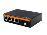 Commutateur Ethernet industriel 1x 100 Mbps SFP Fibre 4x 10/100 Mbps Ports RJ45 Commutateur réseau non géré