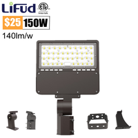 Module de capteur photocellule ETL CE avec garantie de 7 ans, éclairage LED de rue 100W 150W, IP66, driver Lifud 80W 100W, éclairage LED pour parking