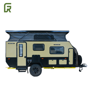 Moderno Mini híbrido de doble eje de aluminio RV caravana Panel Solar remolque todoterreno techo eléctrico para acampar al aire libre y viajar - Product Image 3