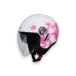Casco Moto Origin Jet Bianco Fucsia M - Product Image 1