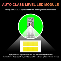 YUFING G30 24V 28W 1800 Lumens Dongguan Phare de voiture LED automobile Mini phares avant avec boîtier en aluminium pour tous les véhicules