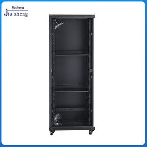 Gabinete de Servidor de Piso Personalizado de <span class=keywords><strong>19</strong></span> Pulgadas con Vidrio Templado para Conmutadores de Red, Equipos de Monitoreo de Comunicaciones, en Existencia - Product Image 3