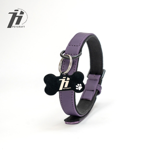 <span class=keywords><strong>Collar</strong></span> de perro personalizado OEM hueso de cuero cómodo elástico <span class=keywords><strong>Collar</strong></span> de gato conjunto de correa <span class=keywords><strong>Collar</strong></span> de perro de alta calidad - Product Image 2