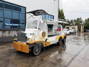 รถม้าศพไฟฟ้าคุณภาพสูงพร้อมโลงศพเหล็กสไตล์ยุโรปสำหรับงานศพ - Product Image 5