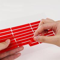 Tiras Adhesivas Transparentes para Manicura LS, Cinta Acrílica de Doble Cara Sensible a la Presión con Adhesivo de PU para Sellado de Bolsas