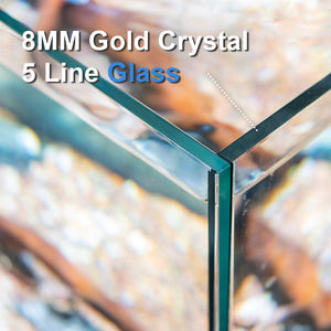 Table de bureau d'<span class=keywords><strong>aquarium</strong></span> en verre Relaxlines Aquariums à filtre interne écologique Réservoirs à poissons en verre Filtre inférieur Réservoir à poissons - Product Image 3