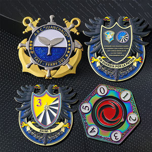 Monedas de Desafío Personalizadas 3D 2D, Logotipo Metálico, Recuerdo, Moneda Ficha de Aleación de Zinc Esmaltada con Diseño Grabado, Monedas Conmemorativas Coleccionables - Product Image 4