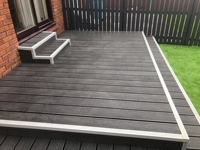 Plancher en composite imperméable, plancher en bois composite, plancher en WPC, bois composite