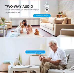 H950E One-Key to Call Family Member Open Intercomunicador <span class=keywords><strong>de</strong></span> Voz bidireccional <span class=keywords><strong>en</strong></span> tiempo real o cámara <span class=keywords><strong>de</strong></span> videollamada 3MP Wi-Fi Pan/Tilt Cámara <span class=keywords><strong>de</strong></span> red - Product Image 3