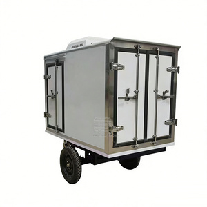 Remolque Refrigerado con Panel Sándwich Aislado de FRP para Transporte de Carne Congelada, Camión Refrigerador - Product Image 2