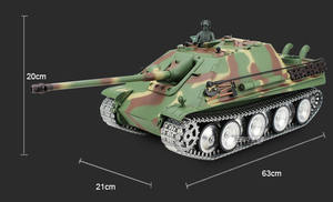 <span class=keywords><strong>Char</strong></span> d'assaut allemand JAGDPanther <span class=keywords><strong>radiocommandé</strong></span> HengLong 1/16 avec fumée et son - Product Image 3