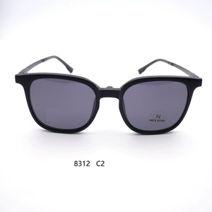 8312 người đàn ông và phụ nữ của nhựa-thép đa chức năng từ bộ kính mát, gấp với dây kéo túi Gọng kính - Product Image 2