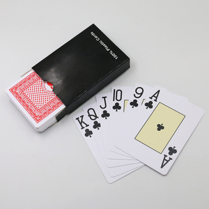Wholesale Customizable smoothness Poker Cards Custom Design 100% PVC Plastic Waterproof Poker Playing Cards with good elasticity - Product Image 6