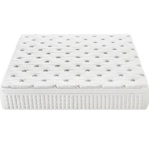 Hotel wasserdichte Pocket Foam Latex matratze Queen Size Bed Spring Matratze Doppel