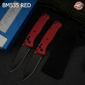 Cuchillo de Camping DIY OEM Más Vendido TREDKNIX BM535 Bugout con Hoja de Acero Inoxidable S30V, Puntas de Proyectil y Mango de Fibra de Vidrio de Nylon con Liberación por Tornillo - Product Image 1