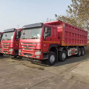 Camión Volquete Usado HOWO 8*4 Weichai, Diésel Automático, Volante a la Izquierda, 371-420hp, Servicio Pesado - Product Image 1