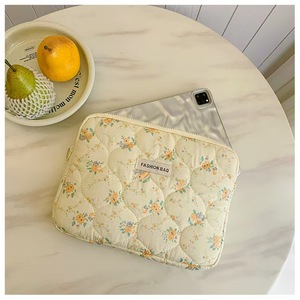 Funda para Portátil para Mujer, Diseño Floral, Bolsa de Transporte para Tablet de Poliéster, Acolchada, con <span class=keywords><strong>Forro</strong></span> para Computadora, Personalizable - Product Image 4
