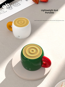 Mini Altavoz Inalámbrico con Diseño de Taza Adorable, 5W, Portátil, BT, Batería de 700mAh, Tipo-C, para Hogar, Teatro en Casa, Aire Libre, Regalo, Escritorio, Viajes - Product Image 4