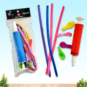 Set de Globos Largos para Decoración de Cumpleaños Infantiles, con Bomba de Aire, Set de Globos de Juguete - Product Image 2