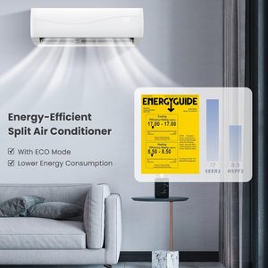 Wall Mounted Mini <strong>Split</strong> <strong>Air</strong> Conditioner 9000Btu 12000 Btu 24000Btu Household Inverter <strong>Air</strong> <strong>Conditioning</strong> <strong>Ductless</strong> AC <strong>Unit</strong> - Product Image 3