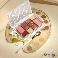 Palette de fards à paupières neutres imperméables à la transpiration cosmétiques de marque privée palette de fards à paupières haut de gamme couleur OEM de marque privée