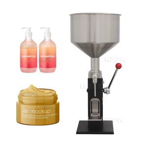 Hzpk A03 lọ thủy tinh điền Máy Ớt dầu mật ong nước sốt Máy chiết rót. Chai thủ công - Product Image 1