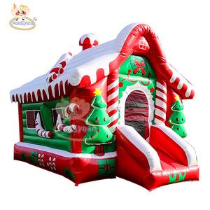 Château gonflable de moonwalk d'enfants commerciaux pour des jouets gonflables de vacances de Noël pour des locations de partie sautant la maison pour des enfants - Product Image 2