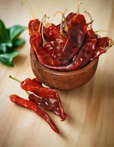 Chile Rojo Picante y Atrevido de Alta Demanda para Restaurantes y Cocinas Caseras, Especias para Moler y Mejorar el Sabor de la India - Product Image 3