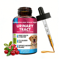 Liquide Oral Réparateur et Apaisant pour les Voies Urinaires des Animaux de Compagnie (Chiens et Chats) – Soin des Reins et Soutien de l'Équilibre Microbiotique
