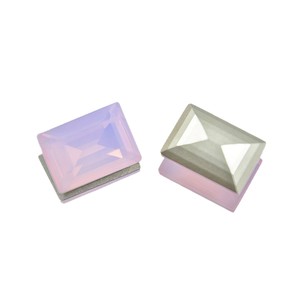 Venta al por mayor de accesorios de joyería DIY de superficie plana de ángulo recto con base puntiaguda K9 y diamantes de imitación de azúcar. - Product Image 5