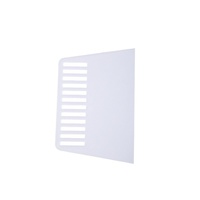 Grattoir en plastique blanc de qualité industrielle de la marque YUANZHENG, pour peinture, papier peint, mastic, film, décoration, fournisseur direct, Chine
