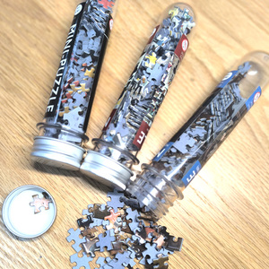 Campioni gratuiti personalizzano puzzle tubo 99 pezzi <span class=keywords><strong>15</strong></span> pezzi puzzle personalizzato mini puzzle per bambini - Product Image 2