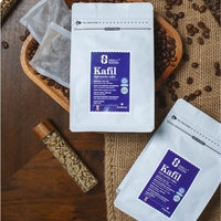 Sachets de café filtre premium en gros, bon prix, Robusta torréfaction foncée, prêt à l'emploi, caféiné, personnalisation, fabricant vietnamien, grains