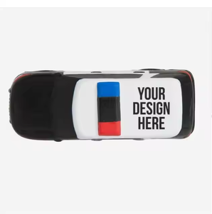 Balle anti-stress publicitaire en mousse PU pour SUV de police, personnalisable avec logo imprimé - Product Image 1