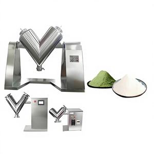 Mezclador Industrial Automático Tipo V con Alimentación por Vacío, Motor de Alta Eficiencia y Bajo Ruido para Pigmentos Químicos y Materiales Refractarios - Product Image 1