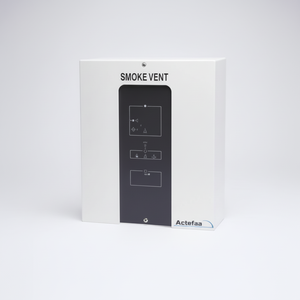 Paneles de control de alarma de incendio con interruptor integrado Actulux 3JW-226455 SVM EI 24V-5A CO + FI (interruptor de fuego blanco y cómodo) - Product Image 1