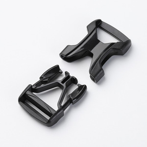 Boucle à dégagement latéral en plastique noir 25 mm pour sacs, durable et résistante à l'usure - Product Image 3