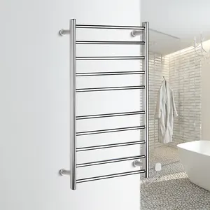 New Arrival Bathroom Furniture Stainless Steel Electric Towel Rack Heated Towel Rack 304 Towel Warmer