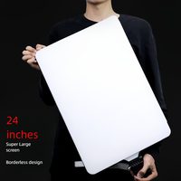 Nouvelle lampe de photographie pour tablette 24 pouces avec détection de visage, télécommande, grande ouverture et gradation pour influenceurs en ligne et diffusions en direct