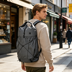 Sac à dos d'escalade surdimensionné à prix abordable, personnalisable avec logo, tactique, léger, nombreux styles en stock, sac à dos de randonnée rétro - Product Image 2