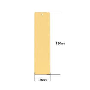 Marcapáginas de Latón en Blanco, Marcapáginas Personalizado con Borlas Gratis - Product Image 6