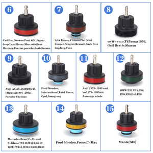 18PCS Kfz-Kühler-Drucklecktester-Werkzeugs atz Kühlsystem Wassertank-Lecktestdetektor-Set Diagnose werkzeuge - Product Image 5