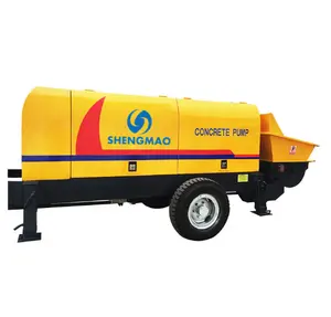 Máy Bơm Beton Di Động Cỡ Nhỏ 10m 3/H 20m 3/H 30m 3/H Hàng Mới Về