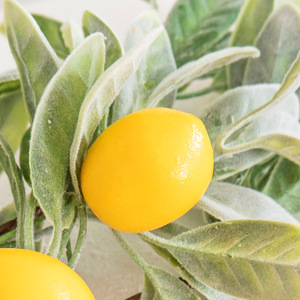 Guirlande de citrons artificiels réalistes, fausse vigne de fruits d'<span class=keywords><strong>agrumes</strong></span>, verdure estivale pour la décoration de cuisine de ferme, cheminée et chemin de table - Product Image 3
