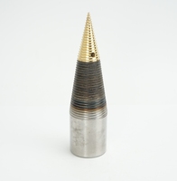 Bois de chauffage hacher foret hacher bois outil conique outil de coupe vis tête conique perceuse électrique hexagonale poignée carrée feu